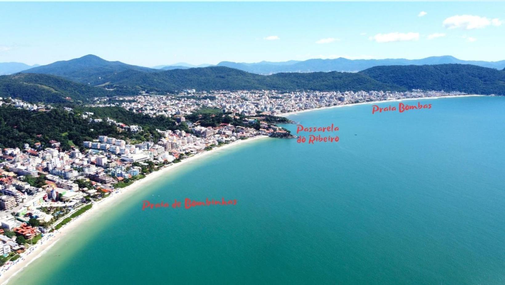 1080 - Apartamento Com Vista Para O Mar Em Бомбиньяс Экстерьер фото