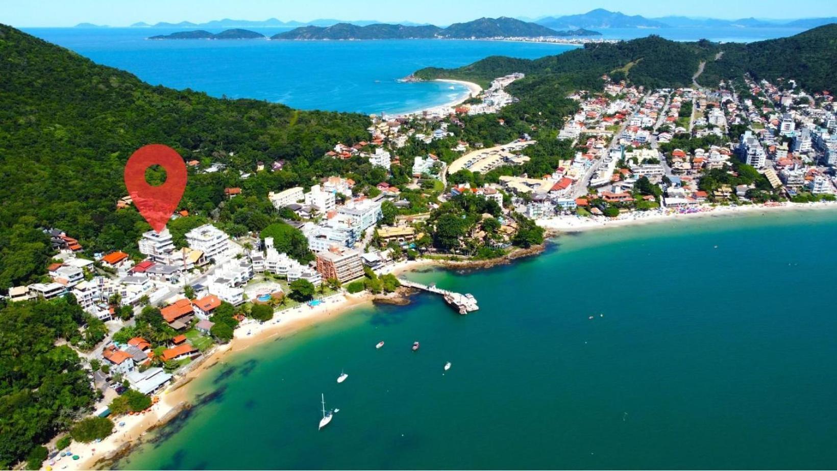 1080 - Apartamento Com Vista Para O Mar Em Бомбиньяс Экстерьер фото